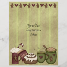 Flyer -Christmas-Cocoa-Hot Chocolate-Gingerbread