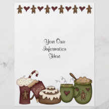 Flyer -Christmas-Cocoa-Hot Chocolate-Gingerbread