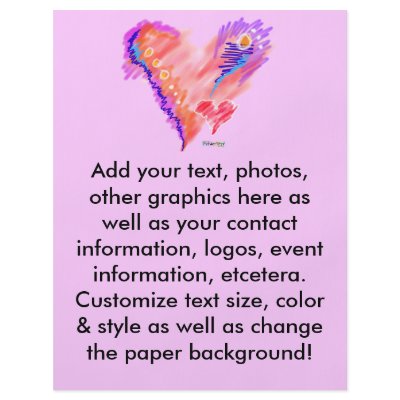 FLYER - Heart Felt by Happy_Holly_Daze