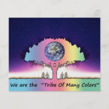 Flyer ~make your own text ~ "Tribe Of Many Colors"