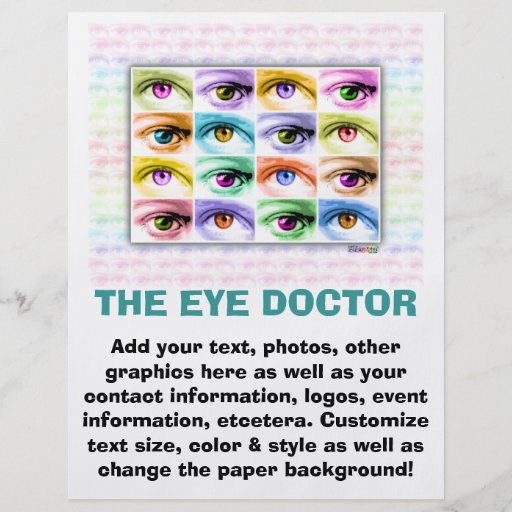 Flyer - Pop Art Eyes