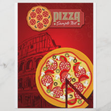 Flyer Restaurant Menu