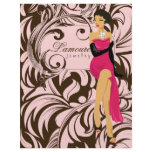 Flyer Salon Diamond Jewellery Woman Pink Brown