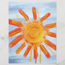 Flyer, Sunshine Painting