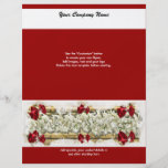 Flyer template Christmas promotions marketing