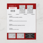 Flyer template - create your own 4.5"x5.6"