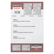 Flyer template - create your own 5.5"x8.5"