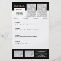 Flyer template - create your own 5.5"x8.5"