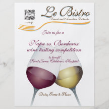 Flyer Template Fine Dining French