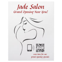 Flyer Template Hair Salon Letterhead