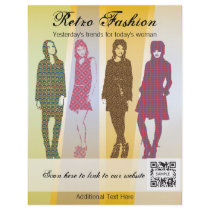Flyer Template Retro Fashion
