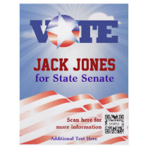 Flyer Template Vote Senate