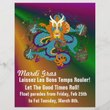 Flyer Theme Parties