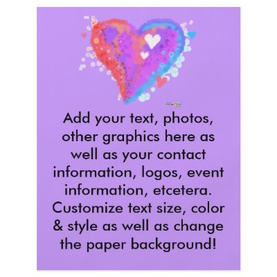 FLYER - Torn Heart by Happy_Holly_Daze