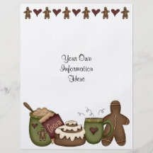 Flyer -Winter fun-Cocoa-Hot Chocolate-Gingerbread