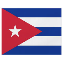 Flyer with Flag of Cuba
