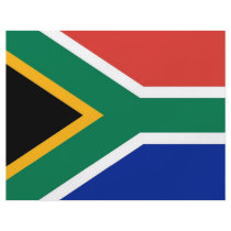 Flyer with Flag of South Africa