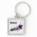 Flyfisherman's Fly Key Chain