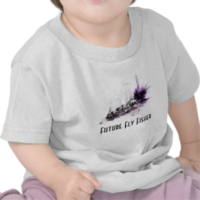 Flyfisherman's Fly T-shirt by RedneckHillbillies
