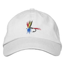 Flyfishing Embroidered Cap