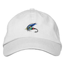 Flyfishing Embroidered Cap