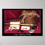 Flyfishing Still-life 04 Poster