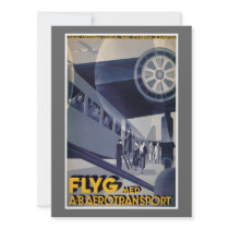 FLYG, 1932 Anders Beckman Personalized Invitation