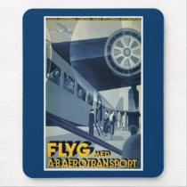 Flyg Med A-B Aerotransport Mouse Pads