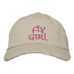 FlyGirl Embroidered Baseball Caps