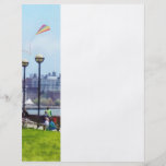 Flying a Kite at Pier A Park Hoboken NJ Flyer Design