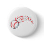 Flying Baseball with Stars Pinback Buttons