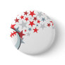 Flying Baseball with Stars Pin