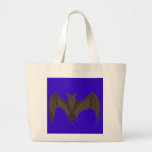 Flying Bat Canvas Bag