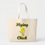 Flying Chick Canvas Bags