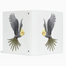 Flying Cockatiel Avery Binder
