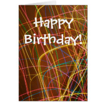 Flying Colours Birthday card