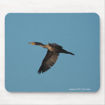 Flying Cormorant 1 Mousepad