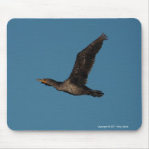 Flying Cormorant 2 Mousepad