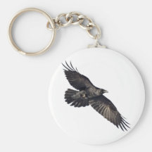 Flying Crow Keychain