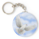 Flying Dove Keychain