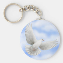 Flying Dove Keychain