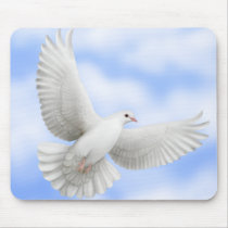 Flying Dove Mousepad