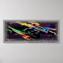 Flying Dragon Poster