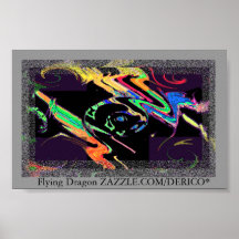 Flying Dragon Posters