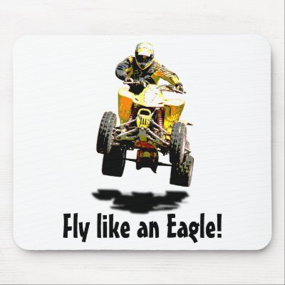 Flying Fast Mouse Pad by mbcatv