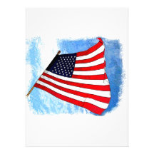Flying Flag Custom Announcement