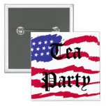 Flying Flag Tea Party Pins
