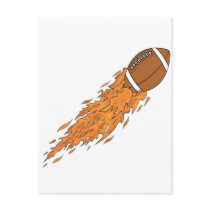 Flying Football Post Cards