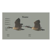 Flying Geese Business Card