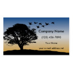 Flying Geese Business Card Templates